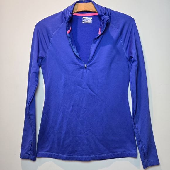 Layer 8 Performance Qwick-Dry Women's Athletic Long Sleeve Medium - Picture 1 of 5
